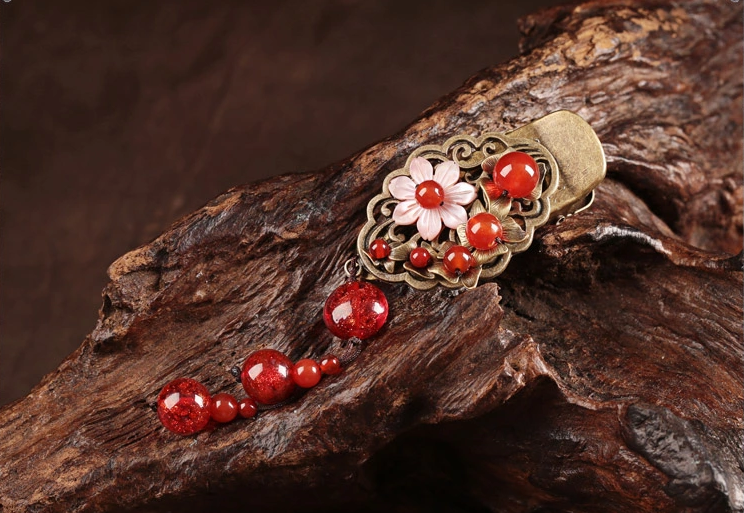 紅芳福連文苑時尚優(yōu)雅發(fā)夾頭飾