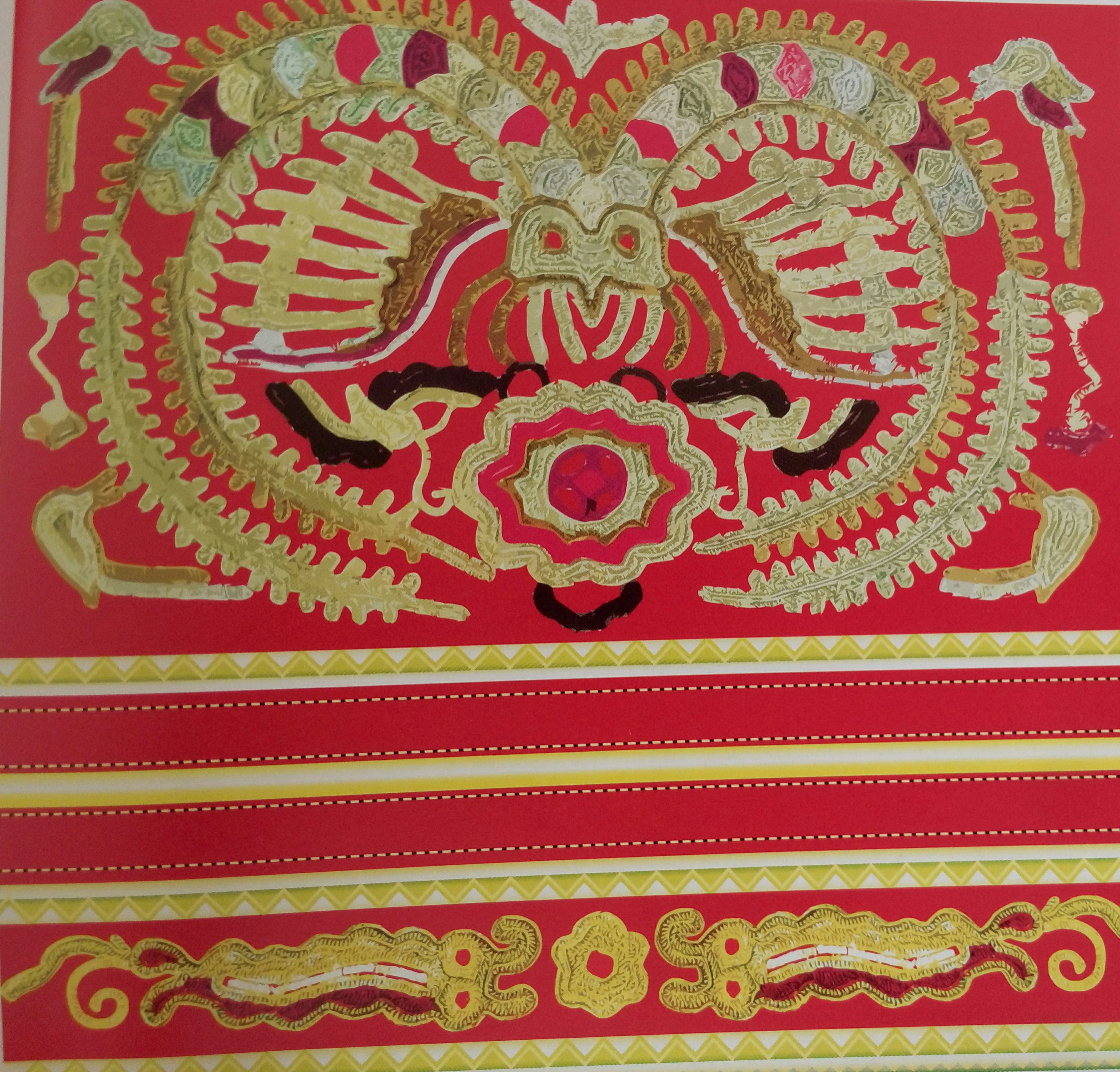 中國傳統(tǒng)刺繡與織物圖案