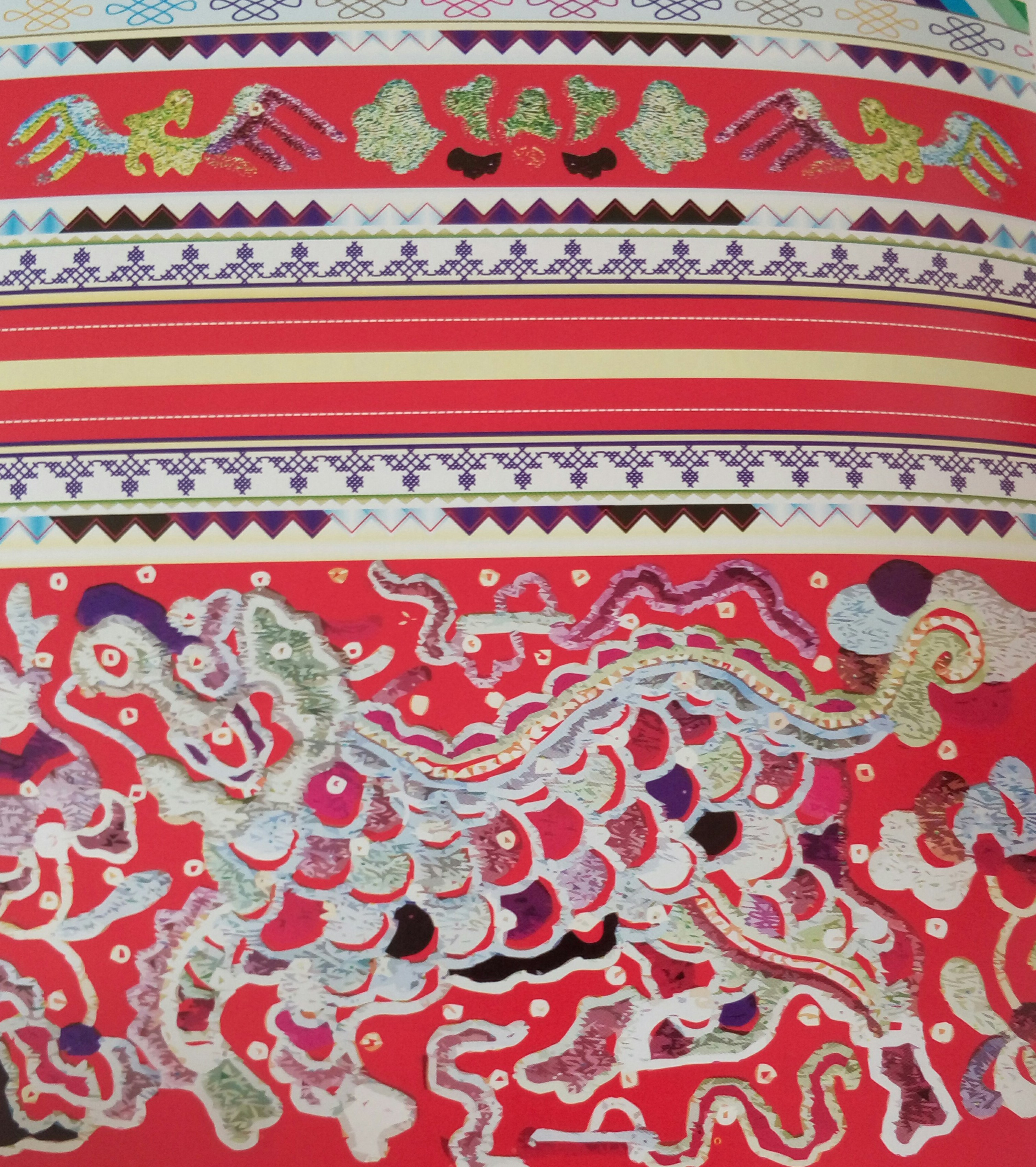 中國(guó)傳統(tǒng)刺繡與織物圖案