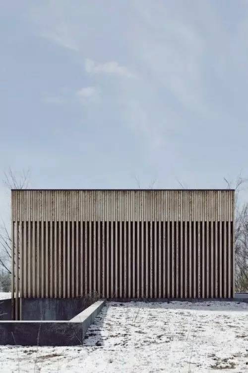 木格柵建筑，次序中的美