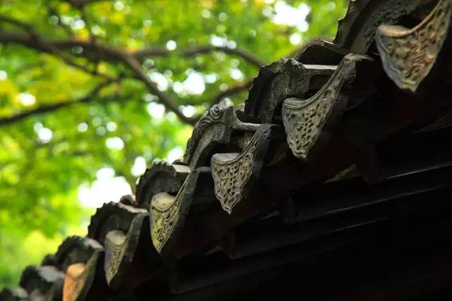 古建筑，一片瓦，遮風(fēng)擋雨