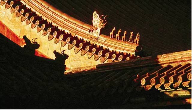 古建筑，一片瓦，遮風(fēng)擋雨