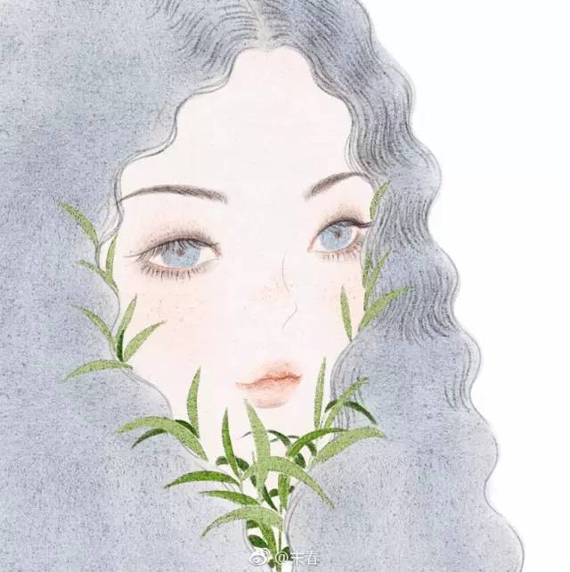 獨(dú)特中國美，最美插畫，膚如凝脂珠圓玉潤民國