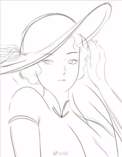 獨特中國美，最美插畫，膚如凝脂珠圓玉潤民國