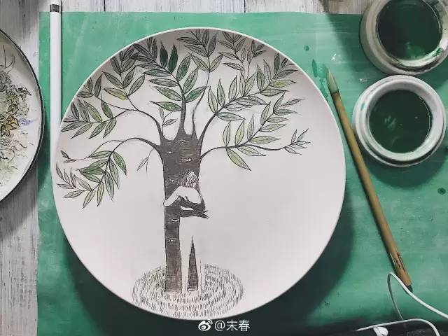 獨特中國美，最美插畫，膚如凝脂珠圓玉潤民國