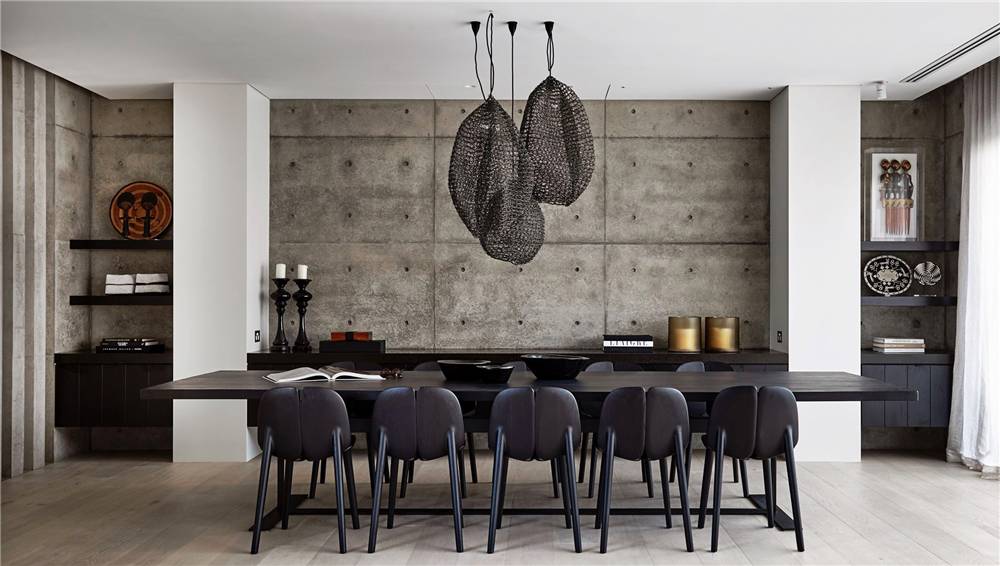 水泥毛坯房遇到中式禪意，最原生態(tài)的高級灰典