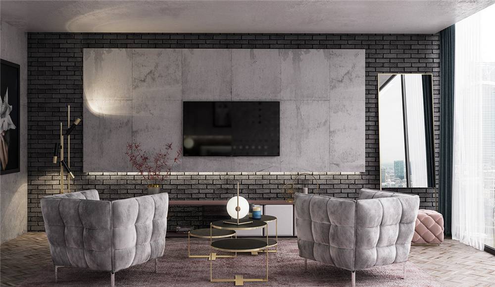 水泥毛坯房遇到中式禪意，最原生態(tài)的高級灰典