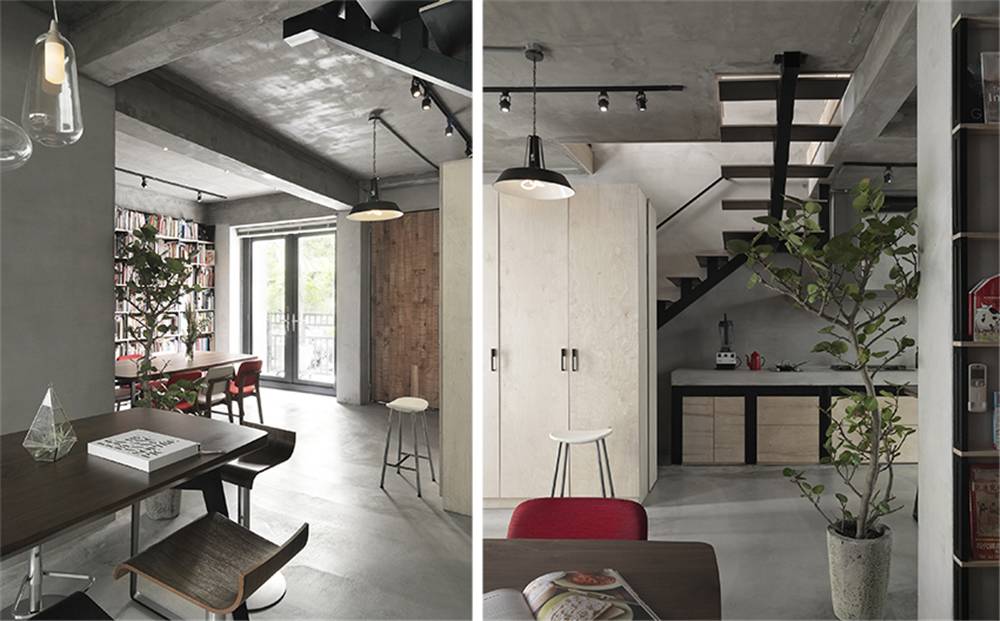 水泥毛坯房遇到中式禪意，最原生態(tài)的高級(jí)灰典