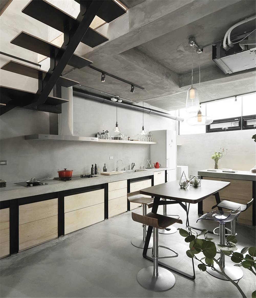 水泥毛坯房遇到中式禪意，最原生態(tài)的高級(jí)灰典