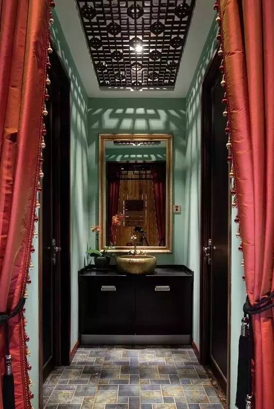 原來衛(wèi)生間也可以高大上，新中式衛(wèi)生間設(shè)計