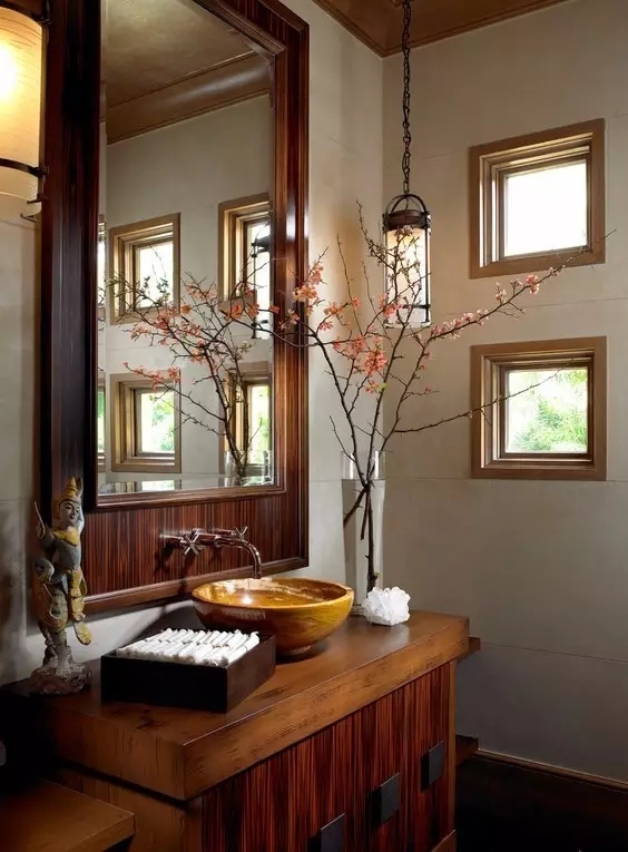 原來衛(wèi)生間也可以高大上，新中式衛(wèi)生間設(shè)計(jì)