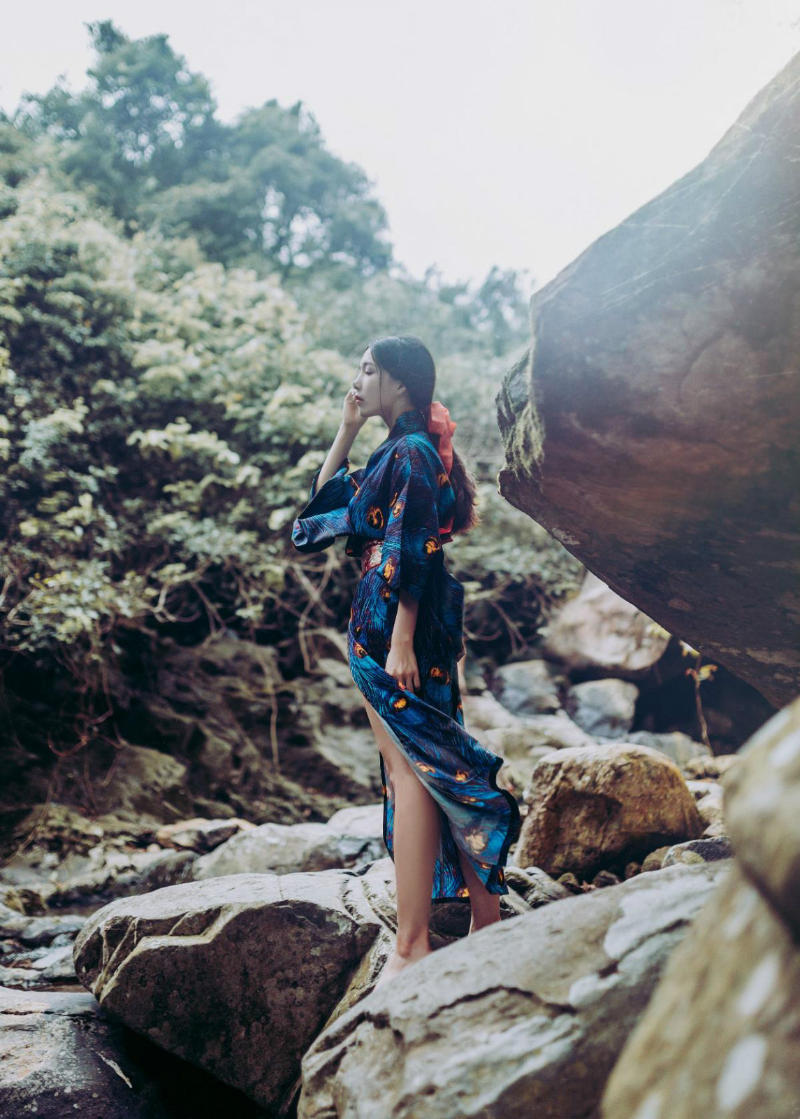 高貴冷艷的古裝女子攝影