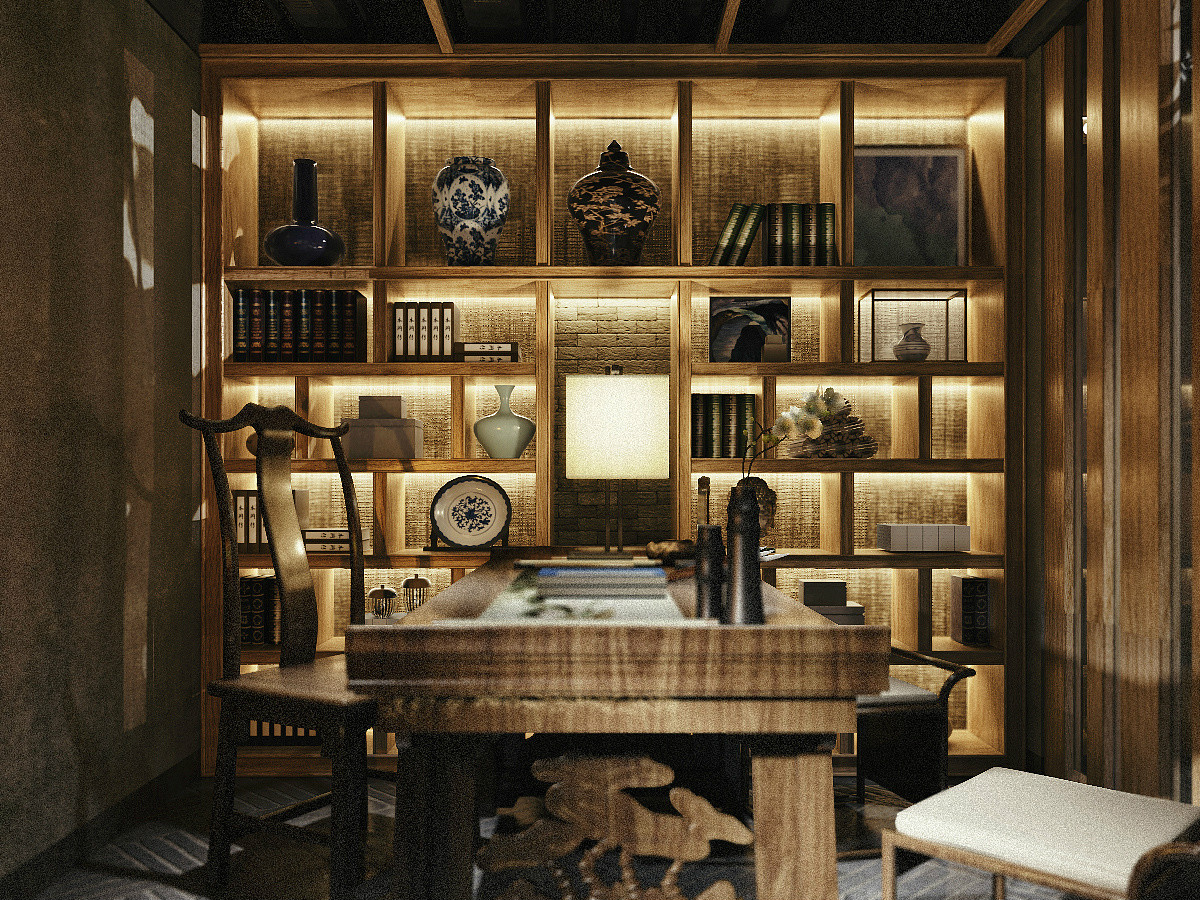 風(fēng)雅韻味十足的中式會所空間設(shè)計