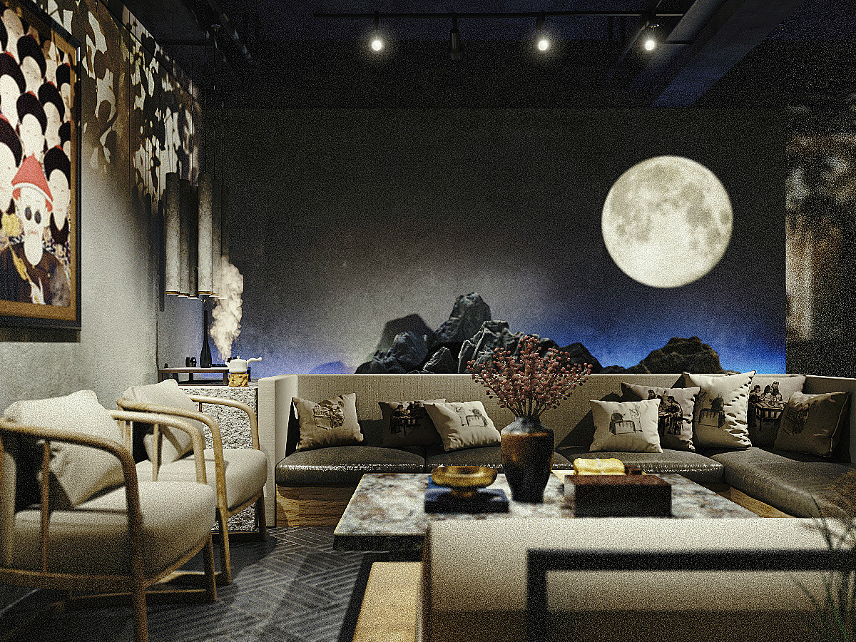 風(fēng)雅韻味十足的中式會所空間設(shè)計