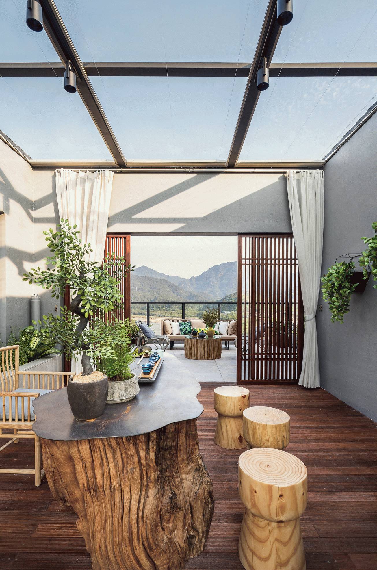 純凈樸素的山居生活，度假別墅設計