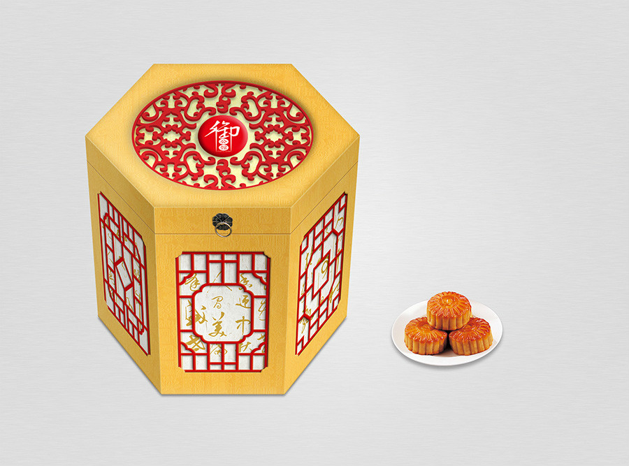 中國文化元素月餅包裝設(shè)計(jì)