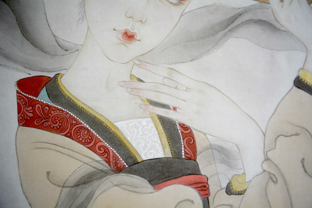 超細致的鶴舞插畫欣賞