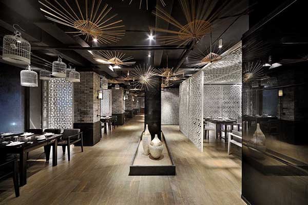 簡約時(shí)尚的東方美，意境餐廳設(shè)計(jì)