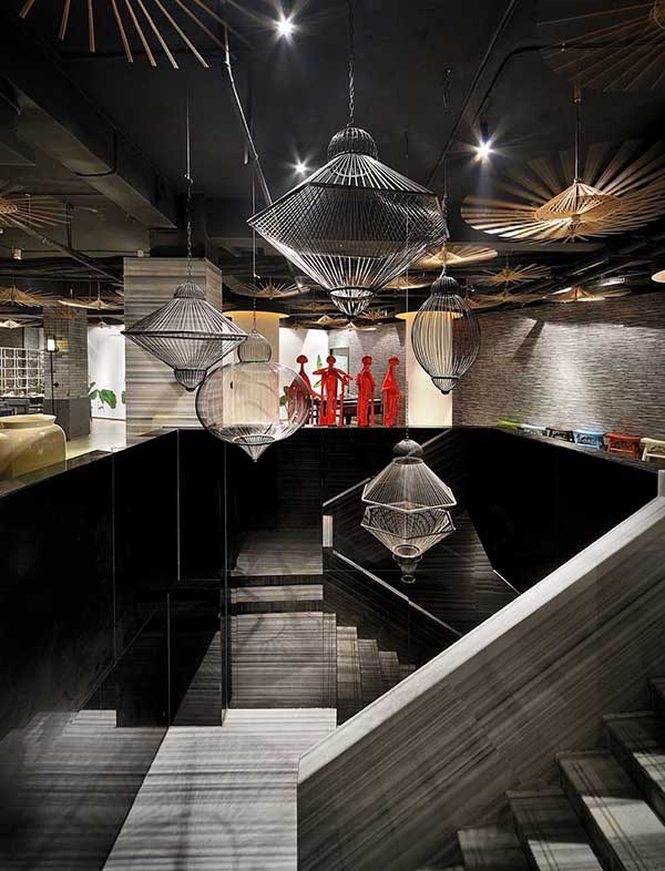 簡(jiǎn)約時(shí)尚的東方美，意境餐廳設(shè)計(jì)