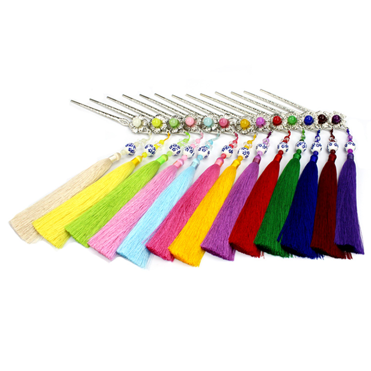 福連文苑頭飾發(fā)簪古典步搖