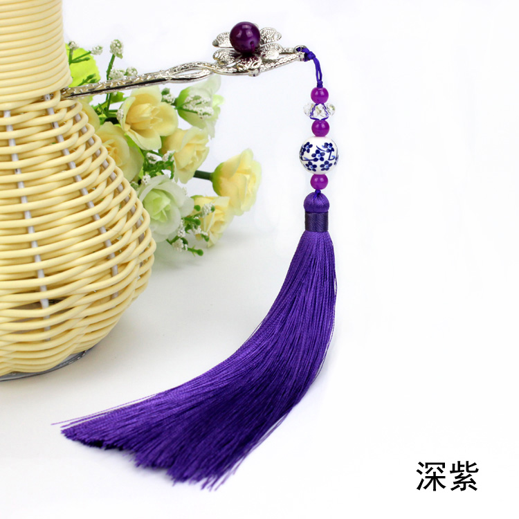 福連文苑頭飾發(fā)簪古典步搖