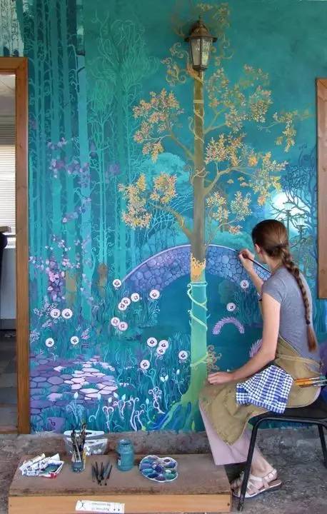 怎樣畫(huà)好一幅好的墻繪