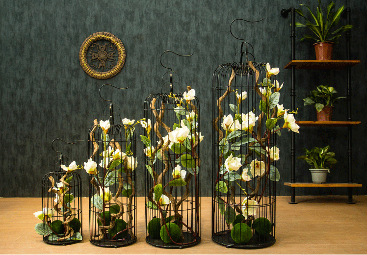 復古鐵藝鳥籠圖片