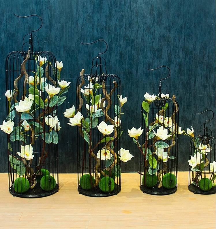 復古鐵藝鳥籠圖片