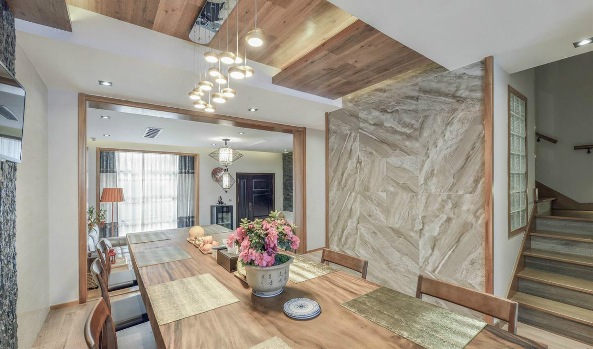 木色木香的居家空間裝修設(shè)計