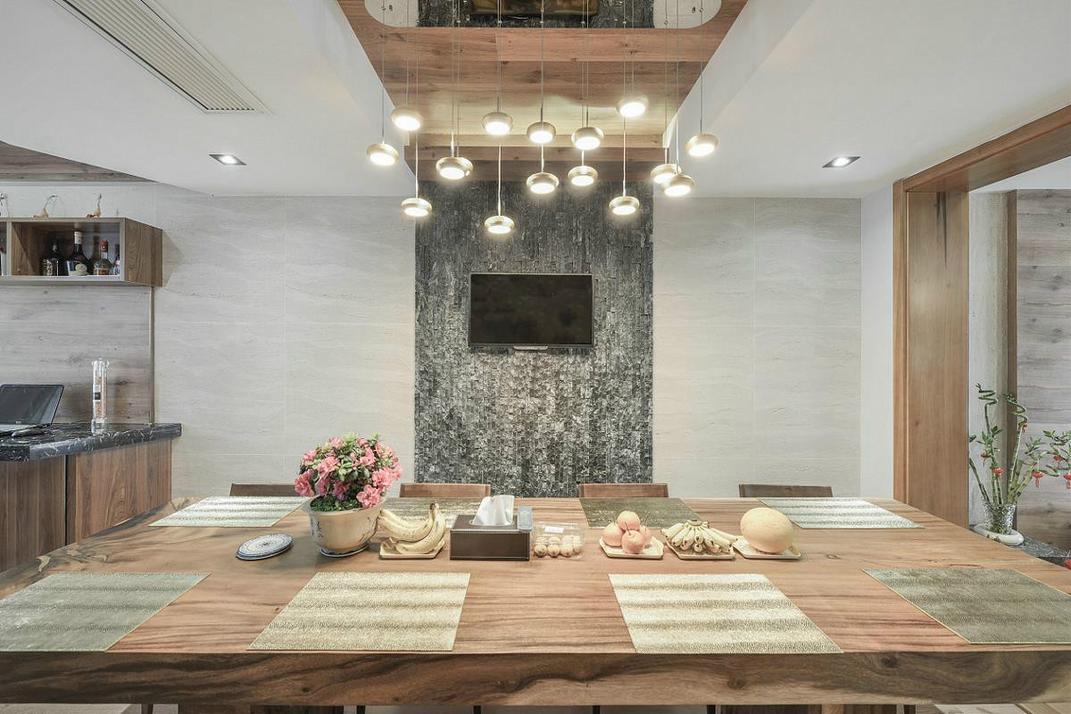 木色木香的居家空間裝修設計