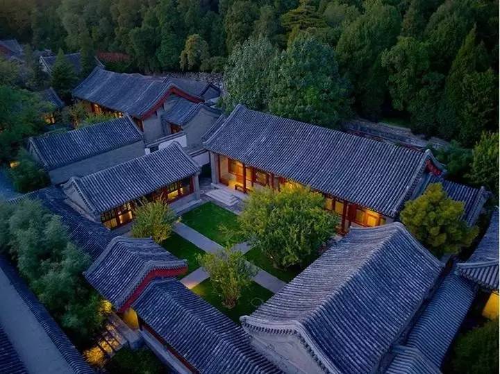 新中式建筑，安縵中式酒店