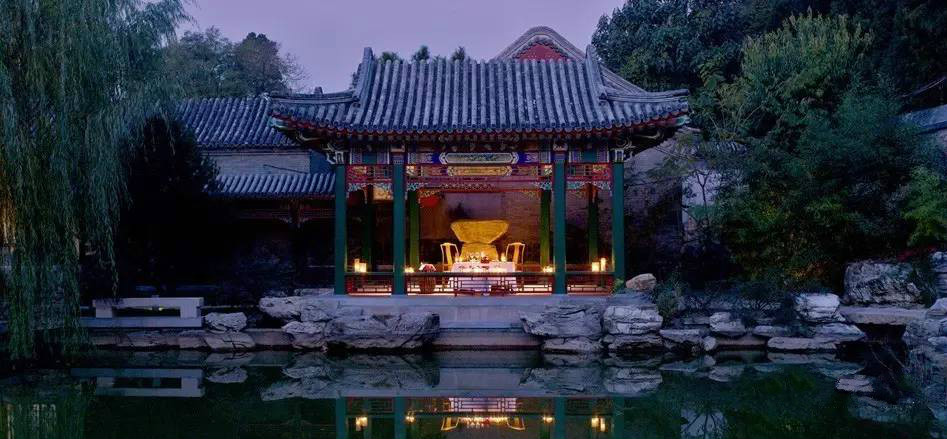 新中式建筑，安縵中式酒店