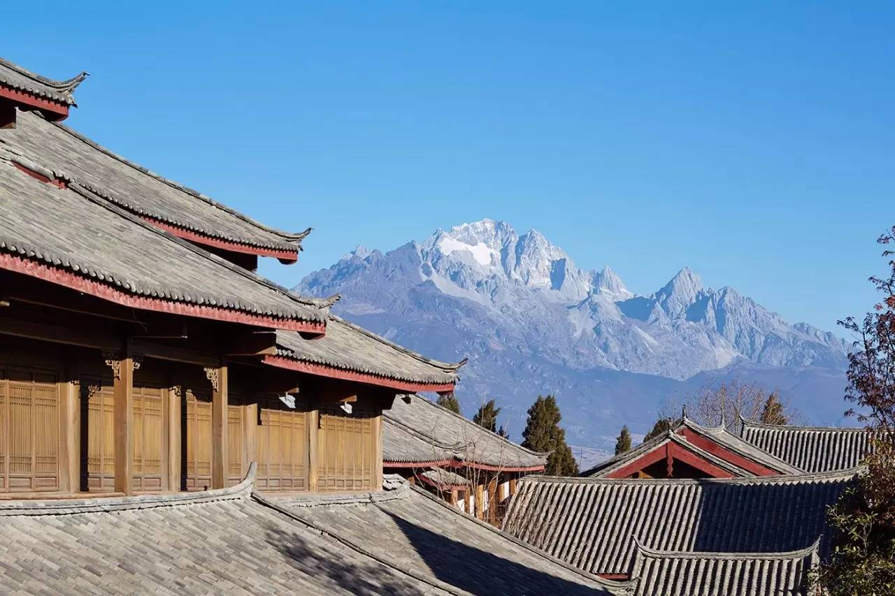 新中式建筑，安縵中式酒店