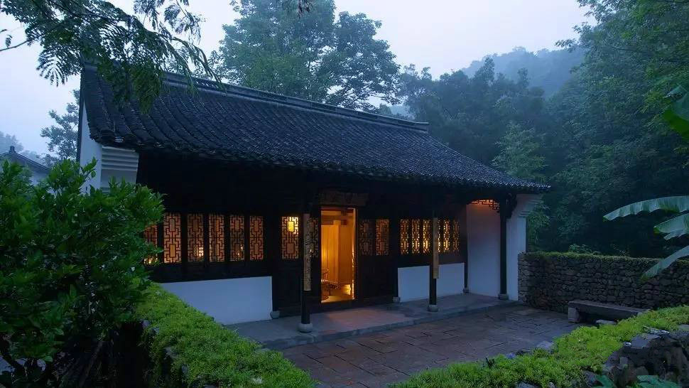 新中式建筑，安縵中式酒店