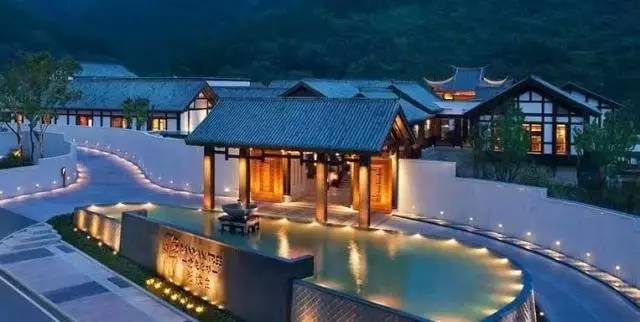 新中式建筑，悅榕莊中式酒店