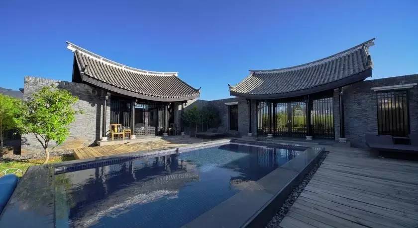 新中式建筑，悅榕莊中式酒店