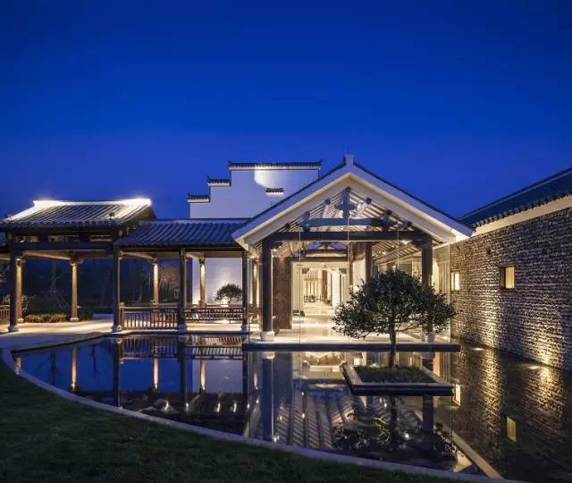 新中式建筑，悅榕莊中式酒店