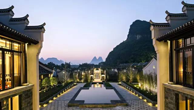 新中式建筑，悅榕莊中式酒店