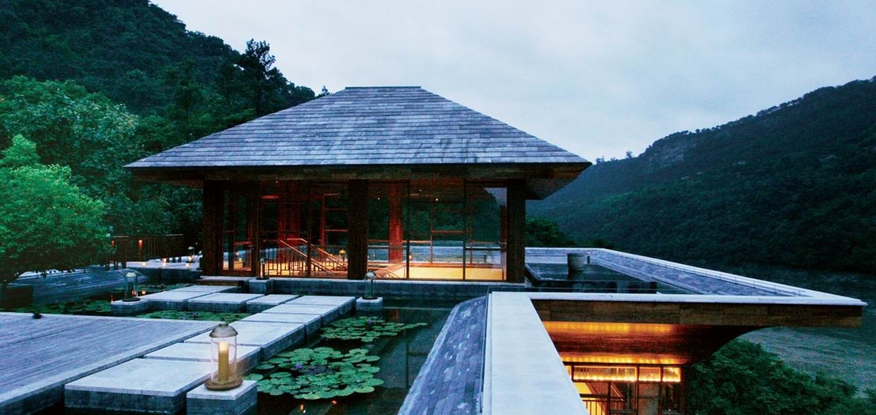 新中式建筑，柏聯(lián)中式酒店