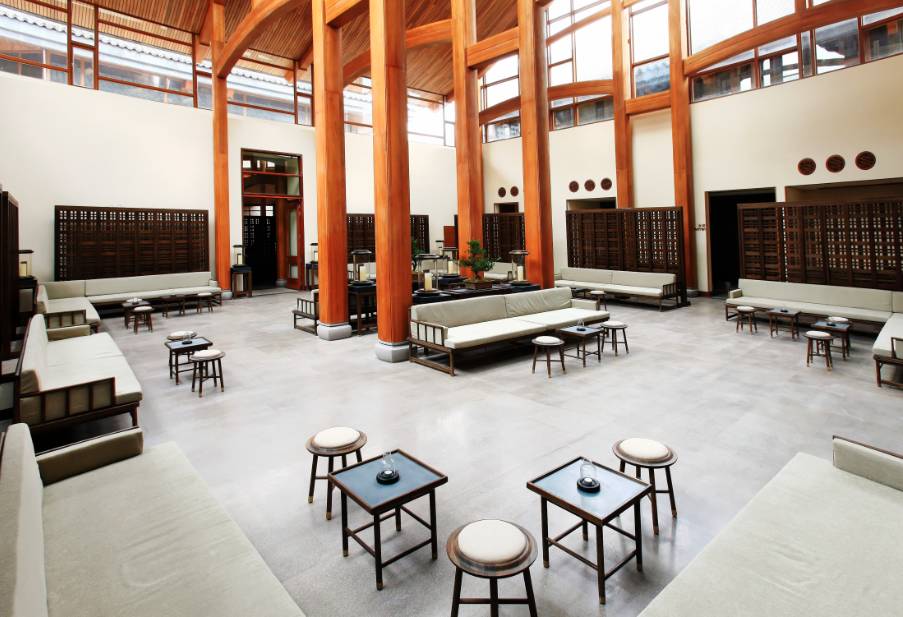 新中式建筑，柏聯(lián)中式酒店