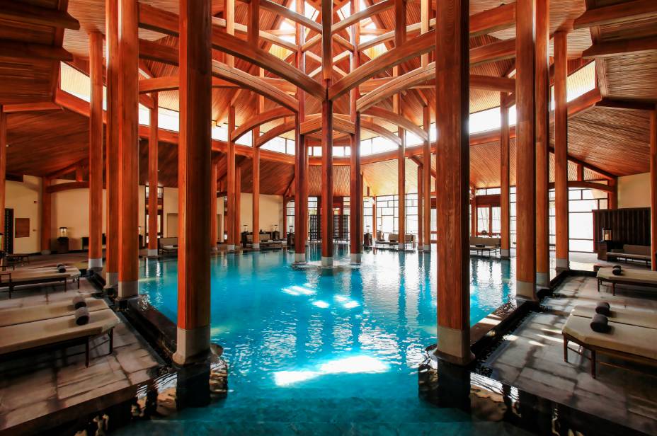 新中式建筑，柏聯(lián)中式酒店