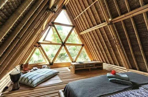 新中式建筑，創(chuàng)意三角屋