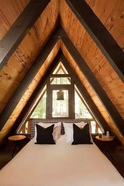 新中式建筑，創(chuàng)意三角屋