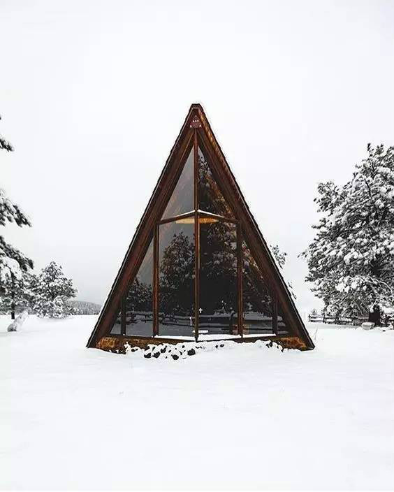 新中式建筑，創(chuàng)意三角屋