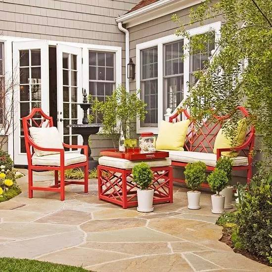 庭院設(shè)計(jì)，好的院子一定要配上好的家具