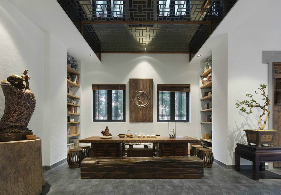 博韻軒會(huì)所設(shè)計(jì)，禪意東方靜以養(yǎng)性