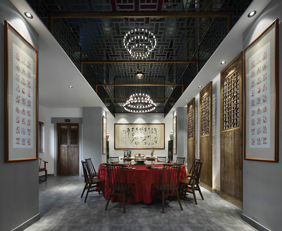 博韻軒會(huì)所設(shè)計(jì)，禪意東方靜以養(yǎng)性