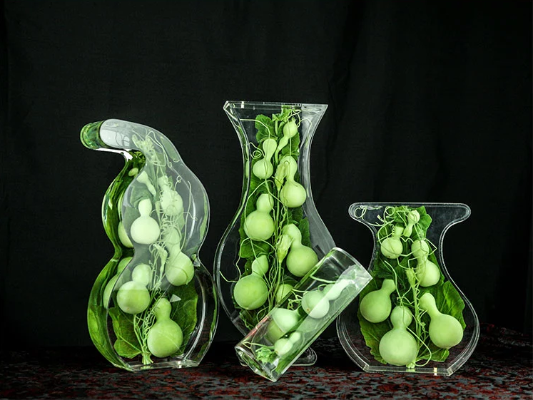 新鮮水葫蘆有機玻璃工藝品