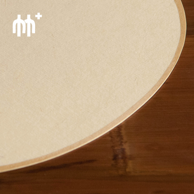 極簡竹漿紙團扇