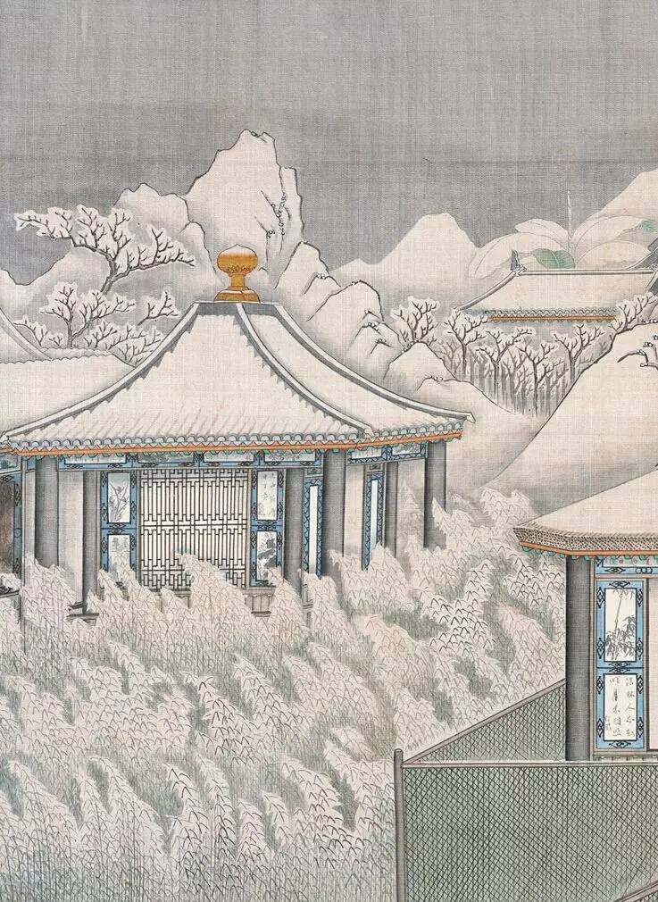 庭院深深，佳人依在